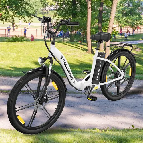 BICICLETA HITWAY BK37M (blanco)